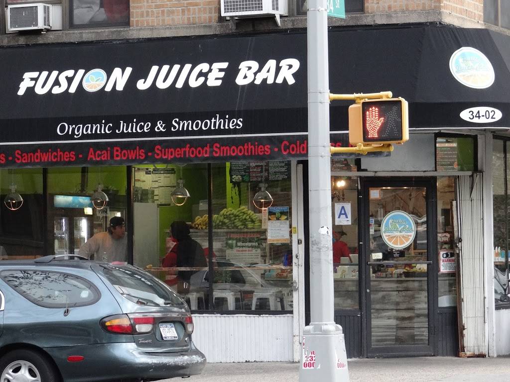 Fusion Juice Bar | restaurant | 34-2 36th Ave, Astoria, NY 11106, USA | 3477384024 OR +1 347-738-4024