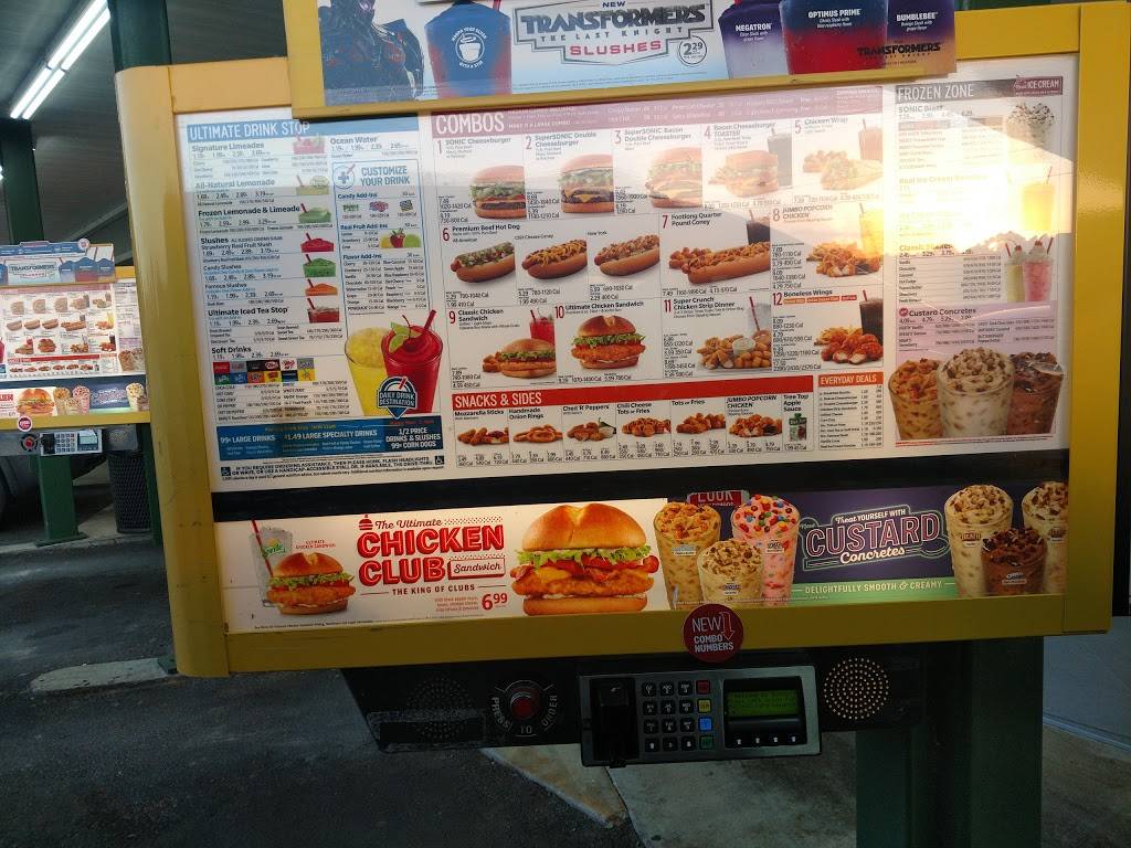 Sonic Drive-In | restaurant | 2043 Hwy 45 Bypass S, Trenton, TN 38382, USA | 7318550000 OR +1 731-855-0000