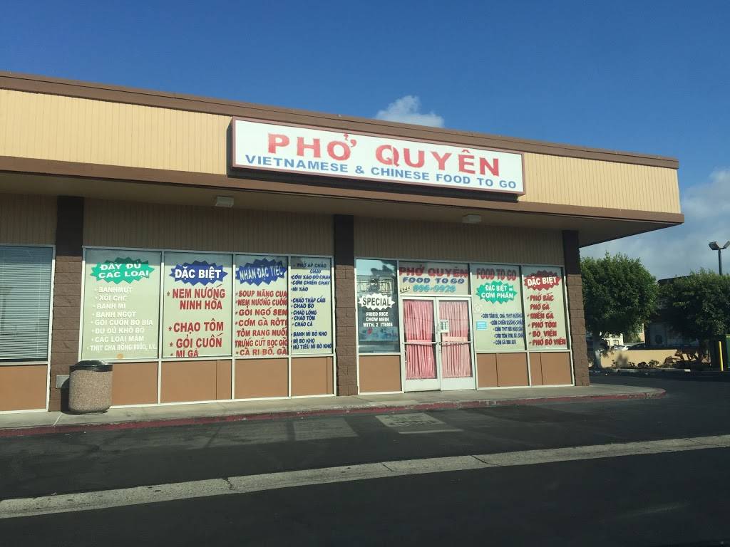 Pho Quyen Food To Go | restaurant | 6944 Westminster Blvd, Westminster, CA 92683, USA | 7148960928 OR +1 714-896-0928