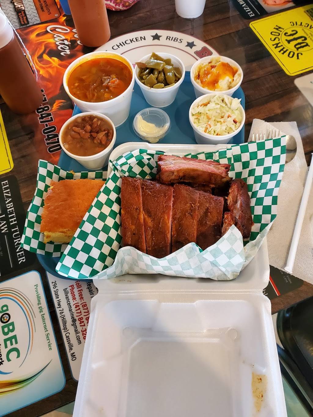 BBQ Station | restaurant | 900 Main St, Cassville, MO 65625, USA | 4178470470 OR +1 417-847-0470