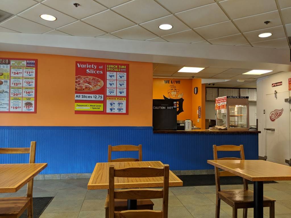 Slices Pizza | restaurant | 1043 Woodward Ave, Detroit, MI 48226, USA | 3139638800 OR +1 313-963-8800