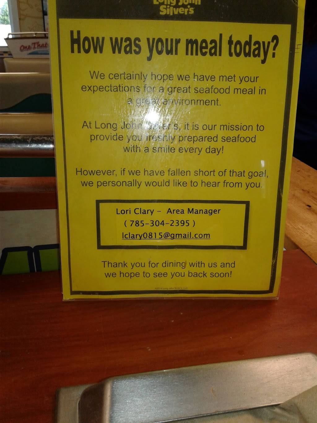 Long John Silvers | restaurant | 2117 NW Topeka Blvd, Topeka, KS 66608, USA | 7852331754 OR +1 785-233-1754
