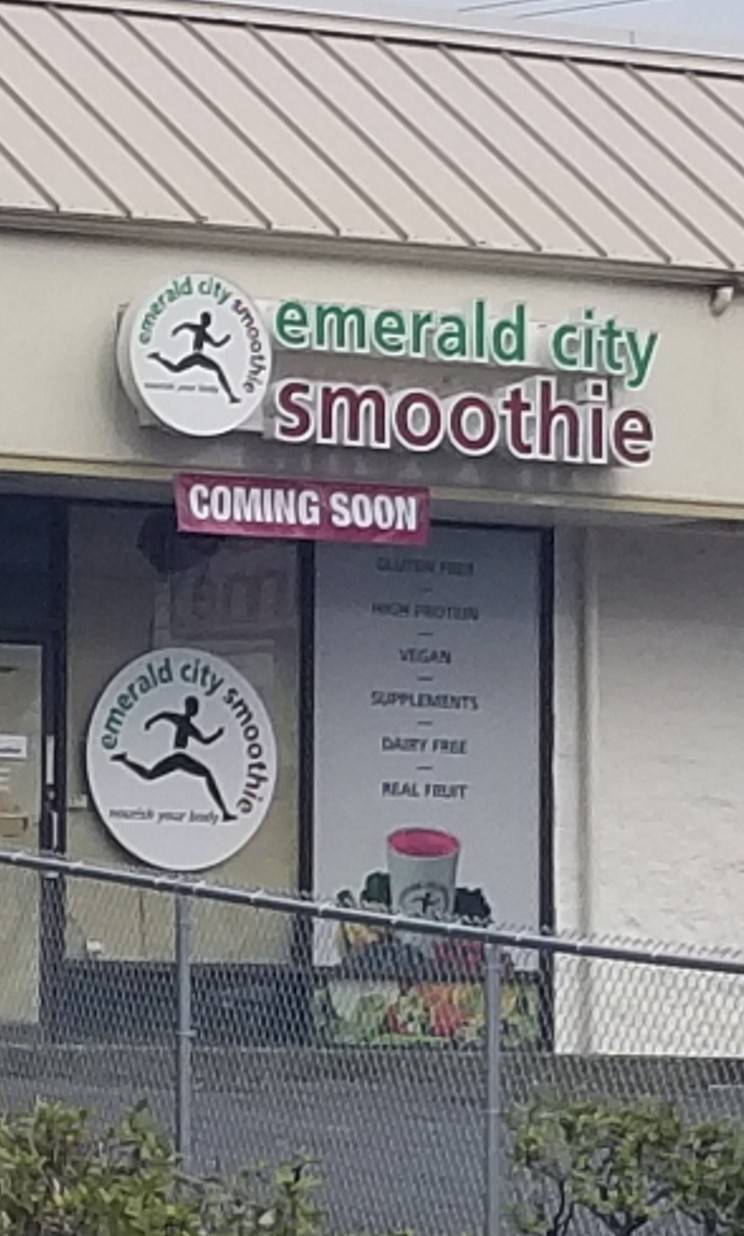 Emerald City Smoothie | restaurant | 2901 S 38th St, Tacoma, WA 98409, USA | 2533007902 OR +1 253-300-7902