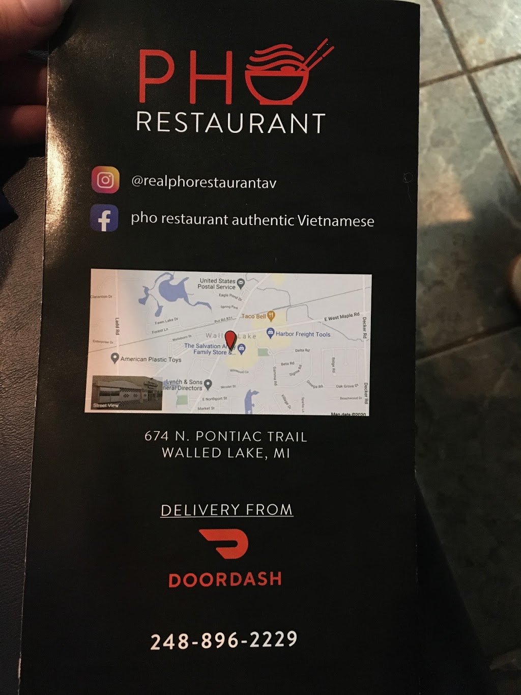 Phở Restaurant Authentic Vietnamese | restaurant | 674 N Pontiac Trail, Walled Lake, MI 48390, USA | 2488962229 OR +1 248-896-2229