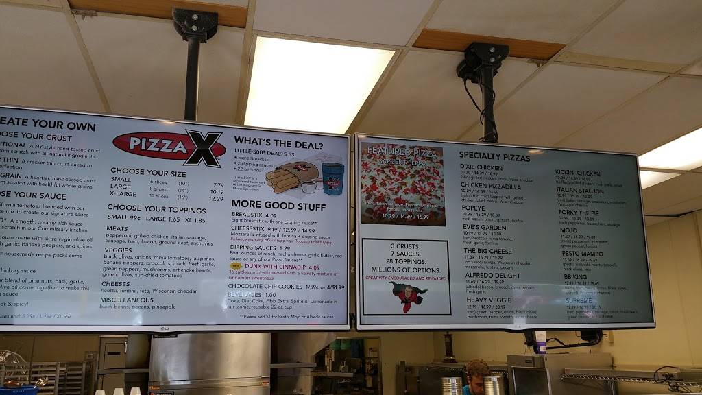 Pizza X Campus | restaurant | 1791 E 10th St, Bloomington, IN 47408, USA | 8123397737 OR +1 812-339-7737