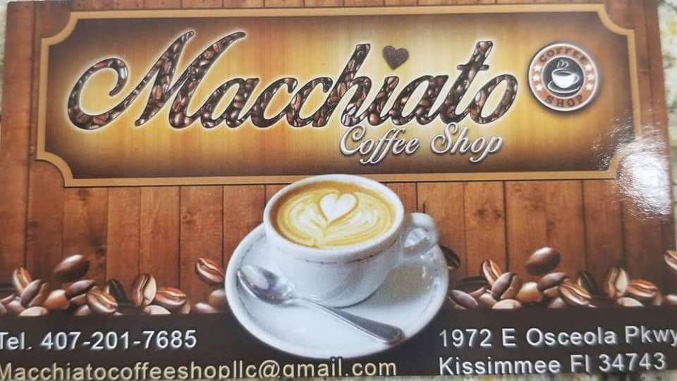 Macchiato Coffee Shop & Delicatessen | cafe | 1972 E Osceola Pkwy, Kissimmee, FL 34743, USA | 4072017685 OR +1 407-201-7685