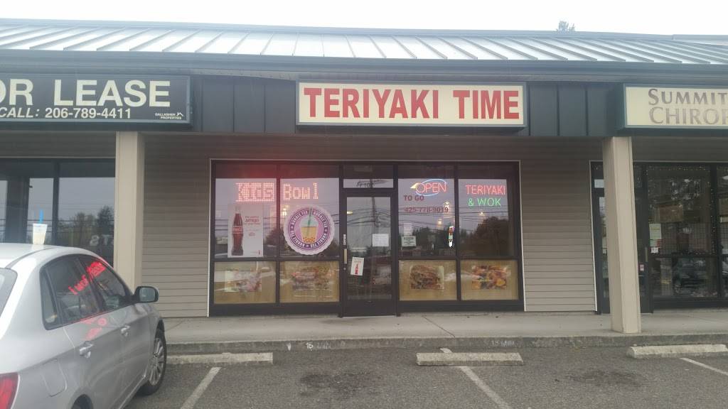 Teriyaki Time | restaurant | 2109 196th St SW #102, Lynnwood, WA 98036, USA | 4257789019 OR +1 425-778-9019