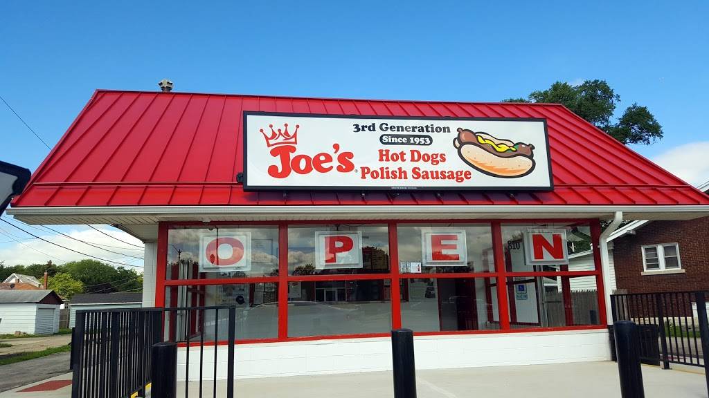 Joes Hot Dog | restaurant | 810 Plainfield Rd, Joliet, IL 60435, USA | 8157236375 OR +1 815-723-6375