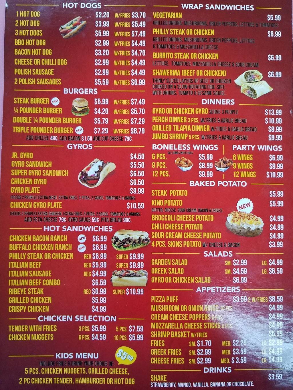 Tinley Gyros | restaurant | 7931 171st St, Tinley Park, IL 60477, USA | 7084297626 OR +1 708-429-7626