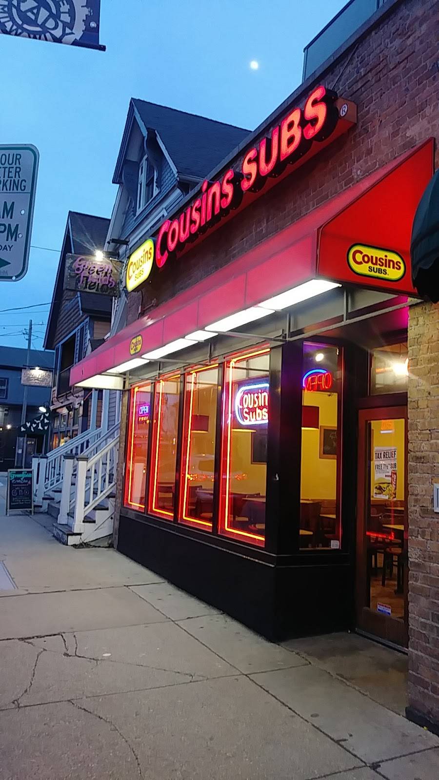 Cousins Subs | meal takeaway | 1233 E Brady St, Milwaukee, WI 53202, USA | 4142209444 OR +1 414-220-9444