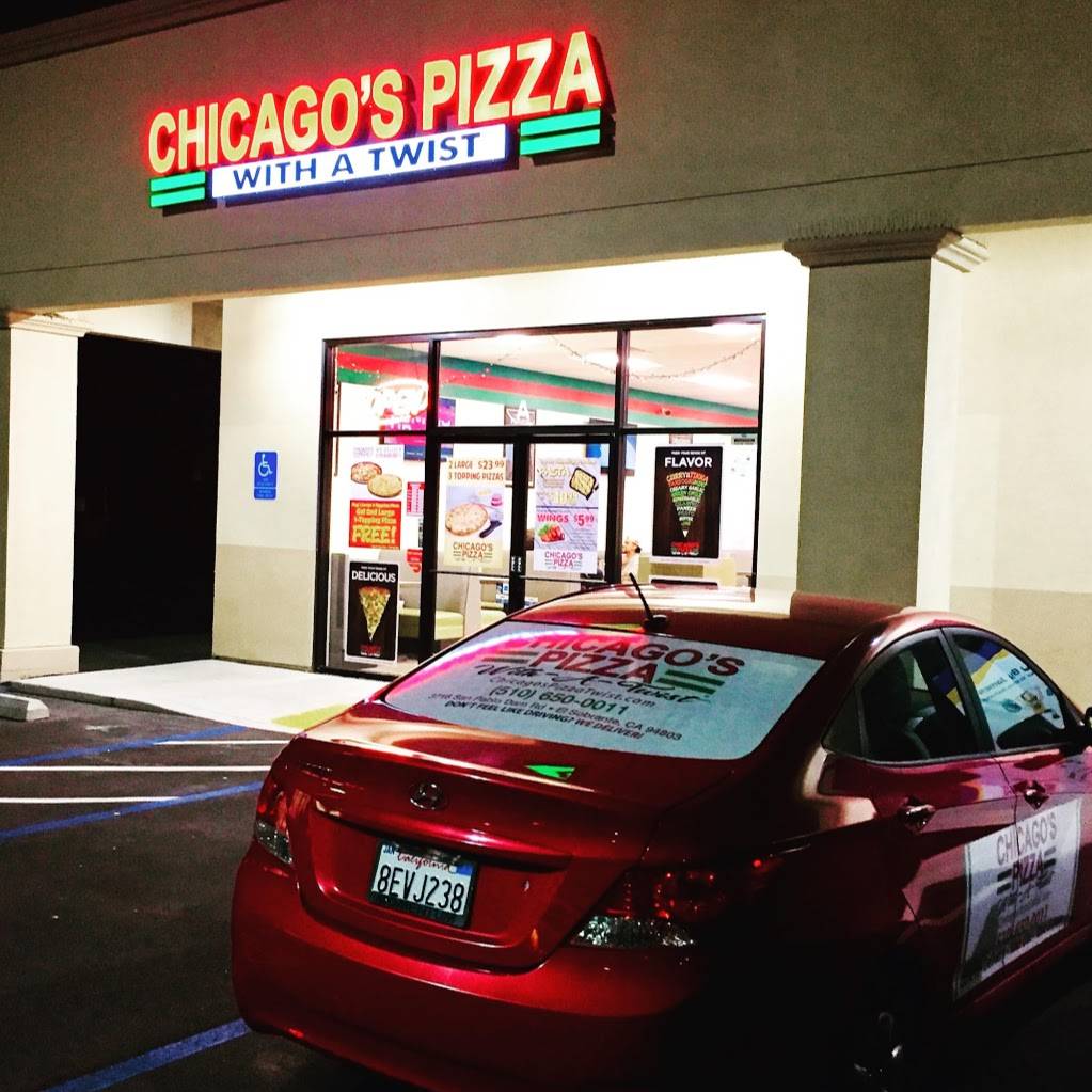 Chicagos Pizza With A Twist | meal delivery | 3716 San Pablo Dam Rd Suite A, El Sobrante, CA 94803, USA | 5106500011 OR +1 510-650-0011