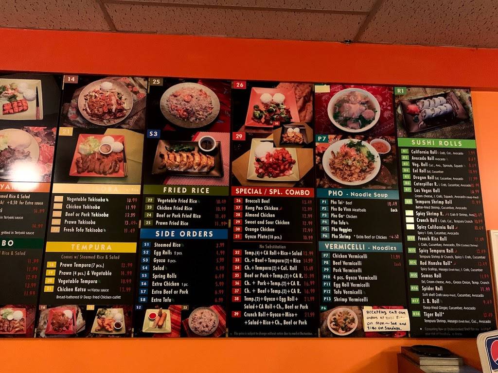 Pho & Teriyaki | restaurant | 520 Cherry St, Sumas, WA 98295, USA | 3609882588 OR +1 360-988-2588