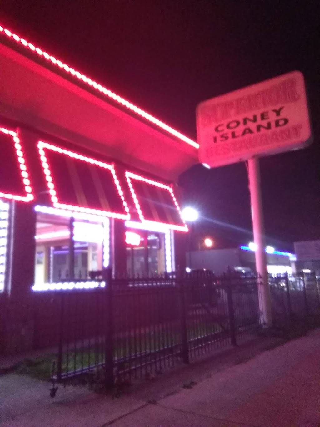 Superior Coney Island | restaurant | 14501 Joy Rd, Detroit, MI 48228, USA | 3135841908 OR +1 313-584-1908