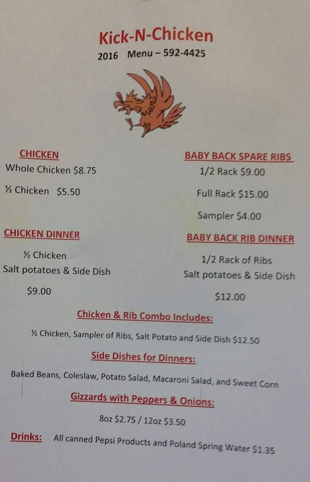Kick N Chicken | restaurant | 4185 NY-3, Fulton, NY 13069, USA | 3155924425 OR +1 315-592-4425