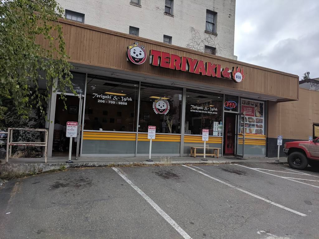Teriyaki & Wok | restaurant | 324 Broadway E, Seattle, WA 98102, USA | 2067099888 OR +1 206-709-9888
