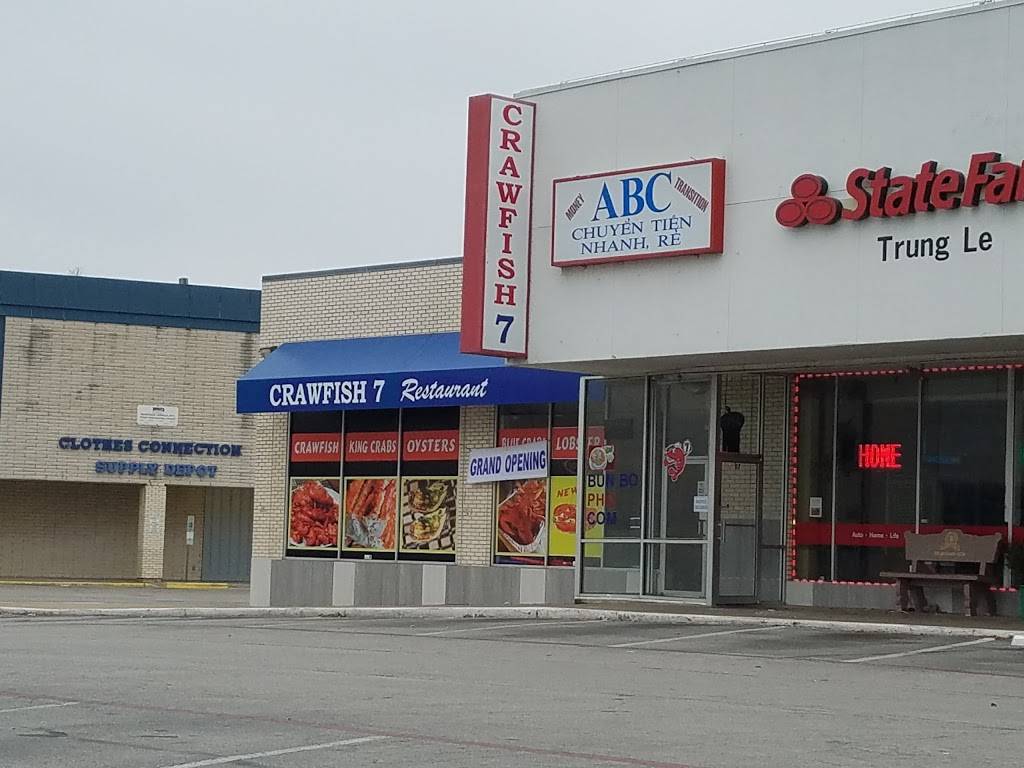 Crawfish 7 Restaurant | restaurant | 5302 E Belknap St d, Haltom City, TX 76117, USA | 8177448754 OR +1 817-744-8754