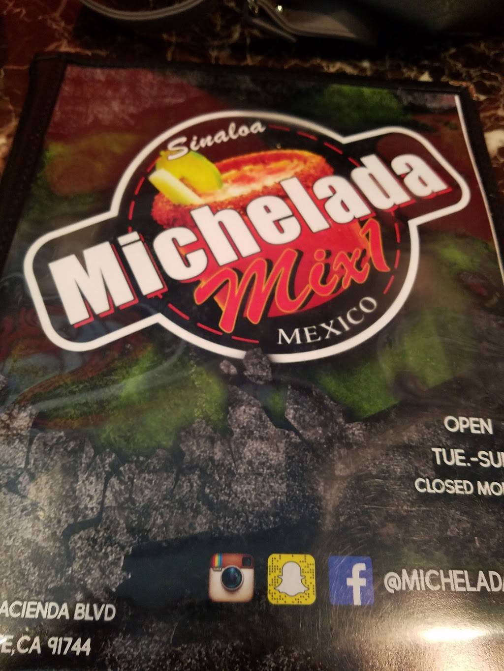 Michelada mix1 | restaurant | 1665 N Hacienda Blvd, La Puente, CA 91744, USA | 6269171111 OR +1 626-917-1111