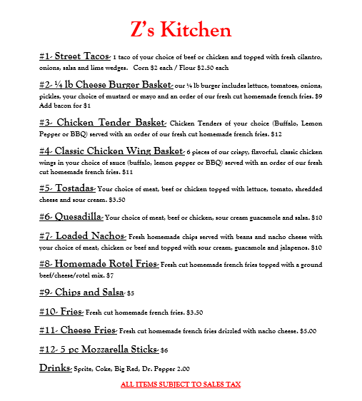 Zs Kitchen | restaurant | 2951 S Westmoreland Rd, Dallas, TX 75233, USA | 2144845610 OR +1 214-484-5610