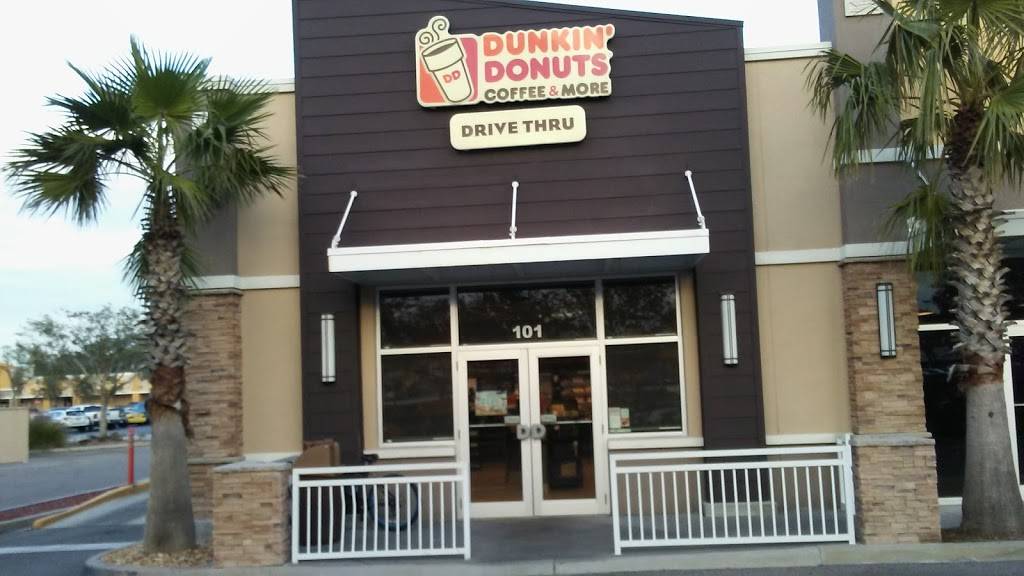 Dunkin | bakery | 3817 S Nova Rd Unit 101, Port Orange, FL 32127, USA | 3867670050 OR +1 386-767-0050