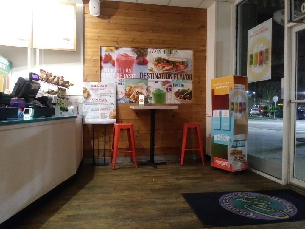 Tropical Smoothie Cafe | restaurant | 4765 Hodges Blvd Suite 20, Jacksonville, FL 32224, USA | 9045032682 OR +1 904-503-2682