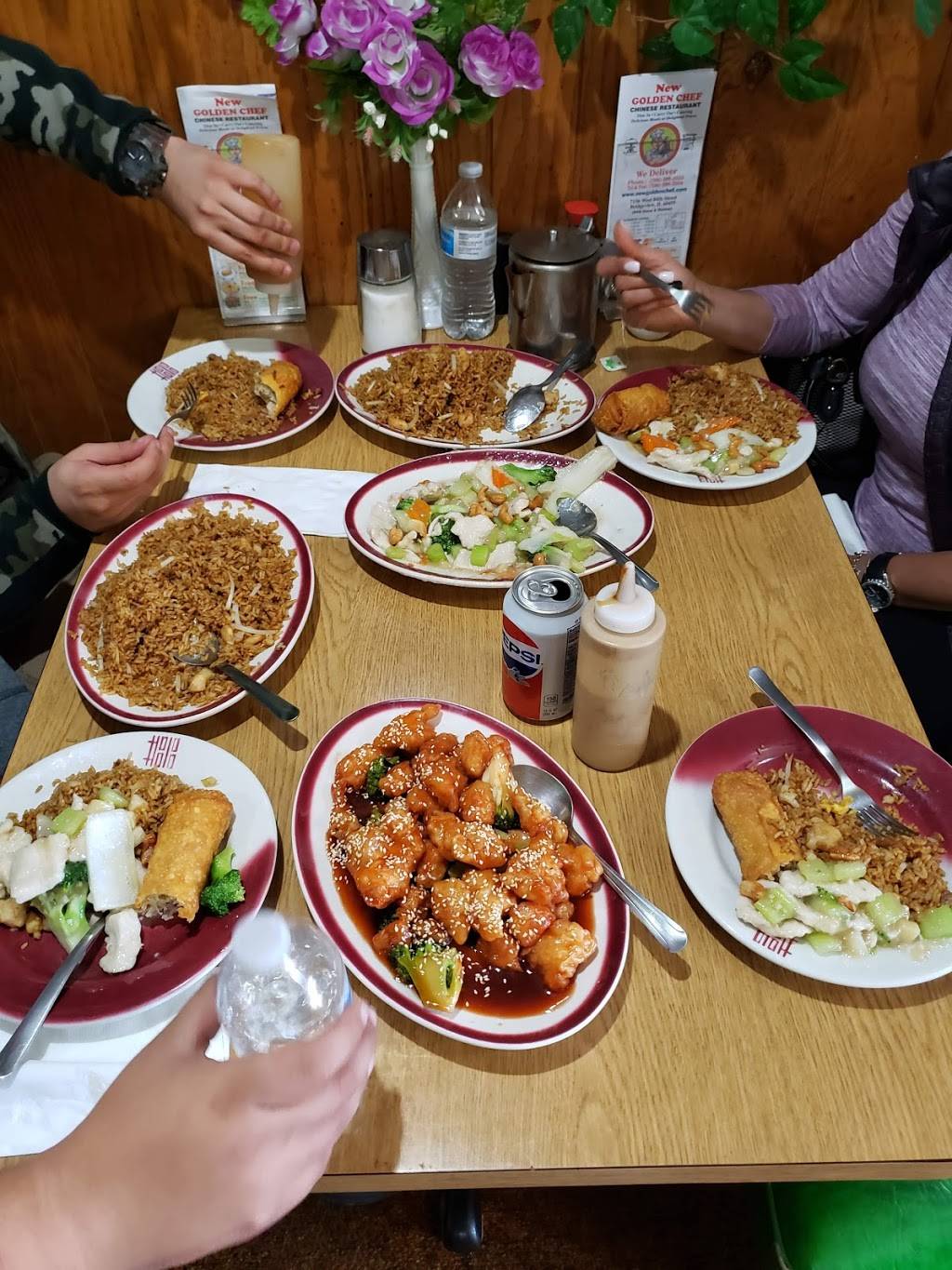 Golden Chef Restaurant | restaurant | 7156 W 84th St, Bridgeview, IL 60455, USA | 7085985555 OR +1 708-598-5555