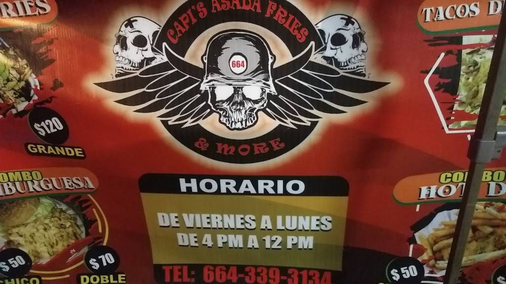 Capis Asada Fries & More | restaurant | Francisco I. Madero #202, Divina Rovidencia, 22525 Tijuana, B.C., Mexico | 016643393134 OR +52 664 339 3134