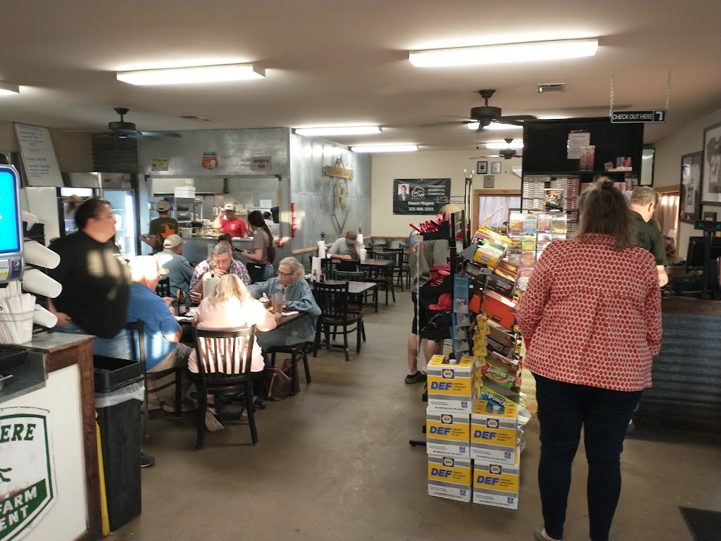 Diamond R Store & Cafe | restaurant | 11801 US-84, Zephyr, TX 76890, USA | 3257392068 OR +1 325-739-2068