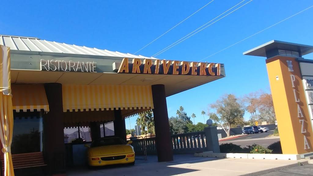 Arrivederci Ristorante | restaurant | 7101 E Thunderbird Rd, Scottsdale, AZ 85254, USA | 4809228225 OR +1 480-922-8225
