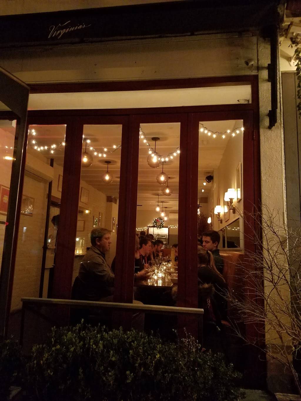 Virginias | restaurant | 647 E 11th St, New York, NY 10009, USA | 2126580182 OR +1 212-658-0182