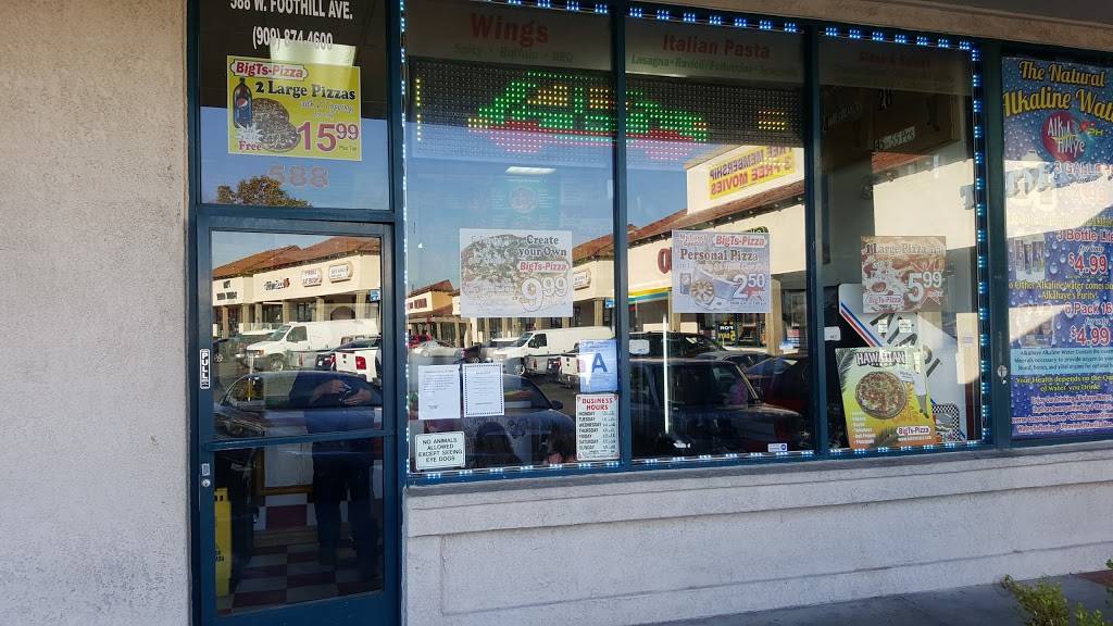 Big Ts Pizza | restaurant | 588 W Foothill Blvd, Rialto, CA 92376, USA | 9098744600 OR +1 909-874-4600