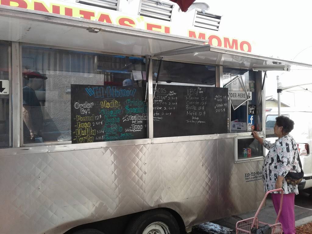 Carnitas el Momo | restaurant | 2411 Fairmount St, Los Angeles, CA 90033, USA | 3236278540 OR +1 323-627-8540