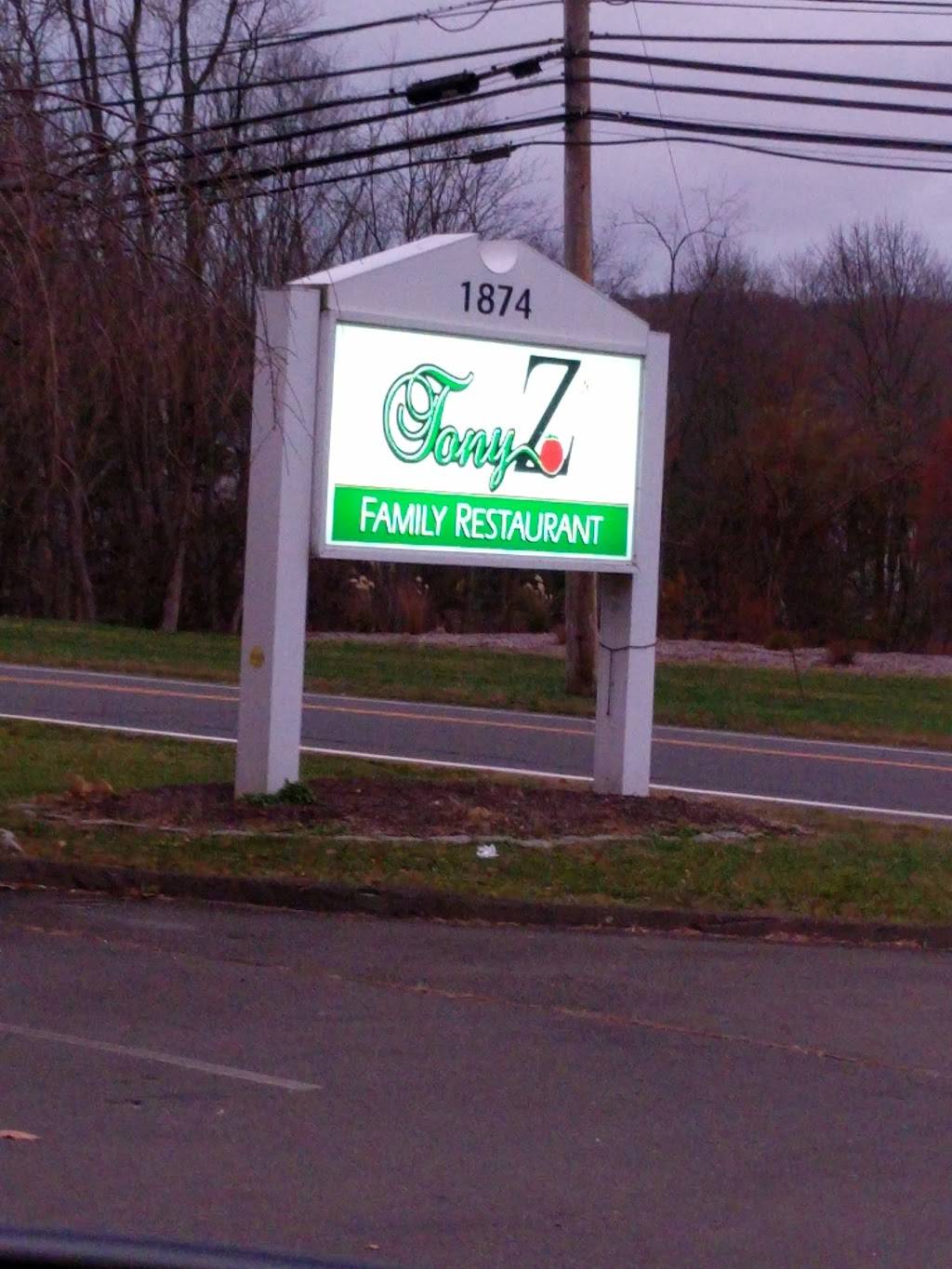 Tony Zs Pizza | restaurant | 1874 Middletown Ave, Northford, CT 06472, USA | 2034847437 OR +1 203-484-7437
