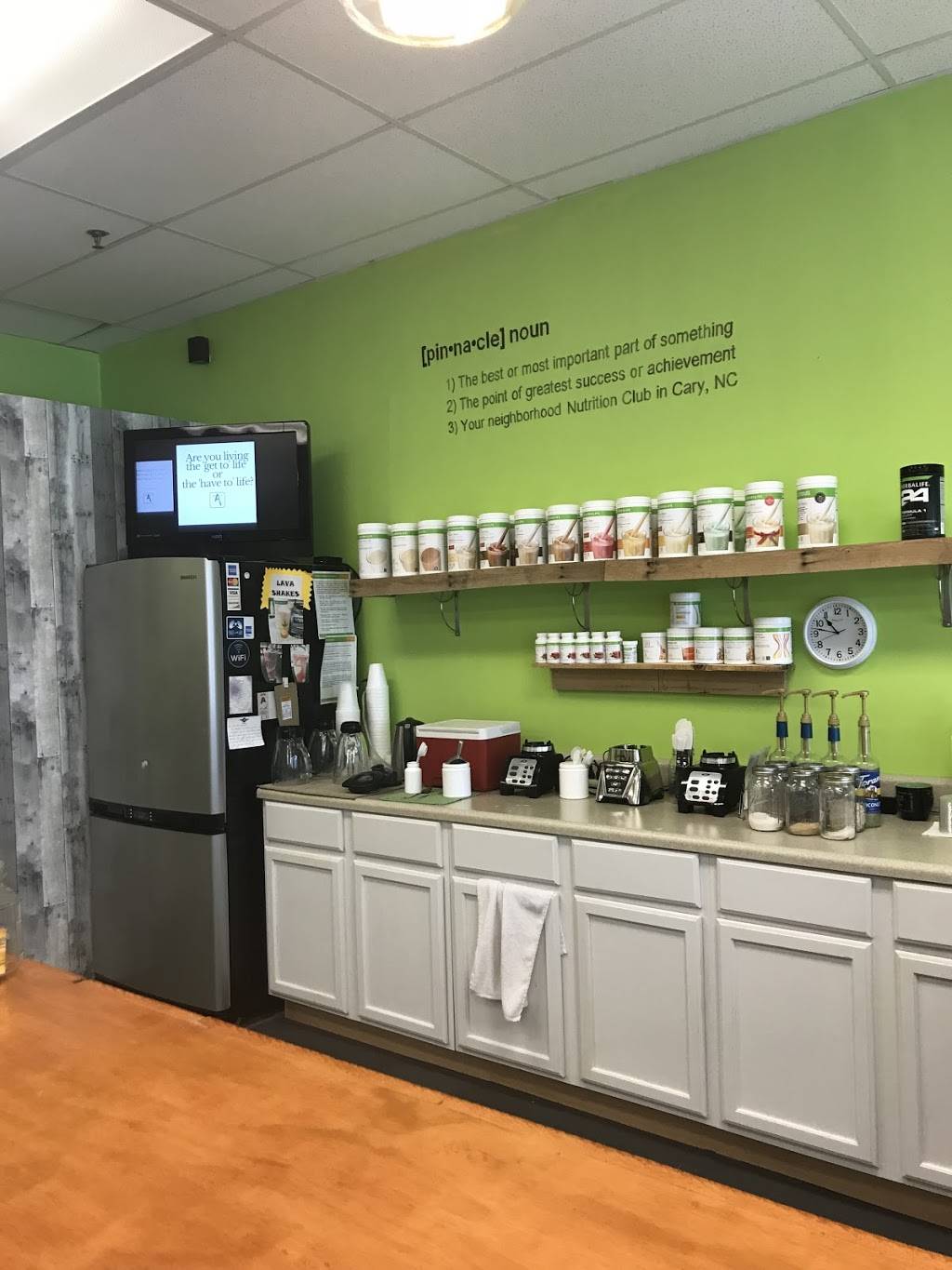 Pinnacle Nutrition | restaurant | 2891 Jones Franklin Rd, Raleigh, NC 27606, USA | 9842695529 OR +1 984-269-5529
