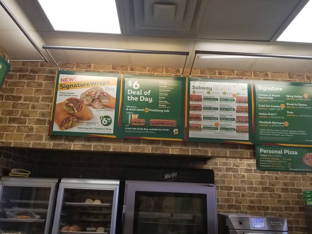Subway Restaurants | restaurant | 13580 Jefferson Davis Hwy, Woodbridge, VA 22191, USA | 7034900972 OR +1 703-490-0972