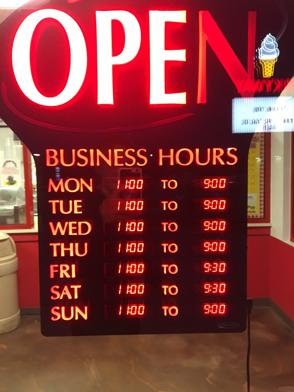 B & G Milkyway | restaurant | 124 E Annabelle St, Brandon, SD 57005, USA | 6055826776 OR +1 605-582-6776