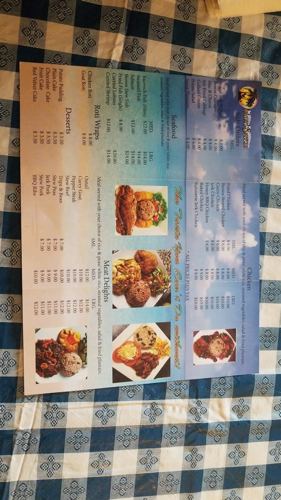 Island Breeze | restaurant | 517 Mandeville St, Utica, NY 13502, USA | 3155075452 OR +1 315-507-5452