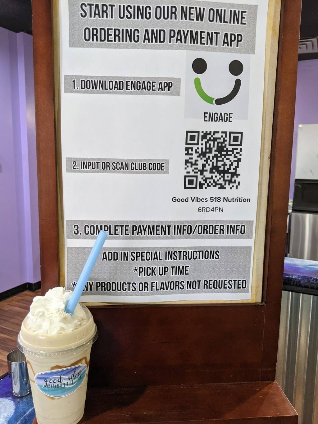 Good Vibes 518 Nutrition | restaurant | 756 Upper Glen St Suite 12, Queensbury, NY 12804, USA | 5186363792 OR +1 518-636-3792