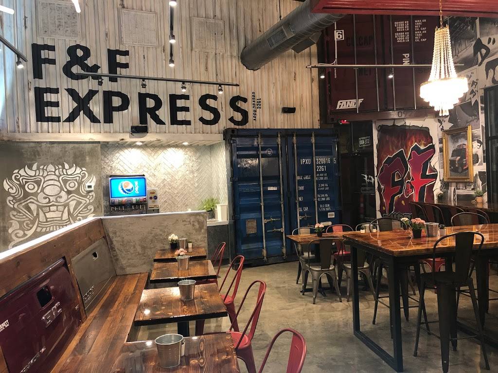 F & F Express | restaurant | 1450 State St, Richardson, TX 75082, USA | 9726855114 OR +1 972-685-5114