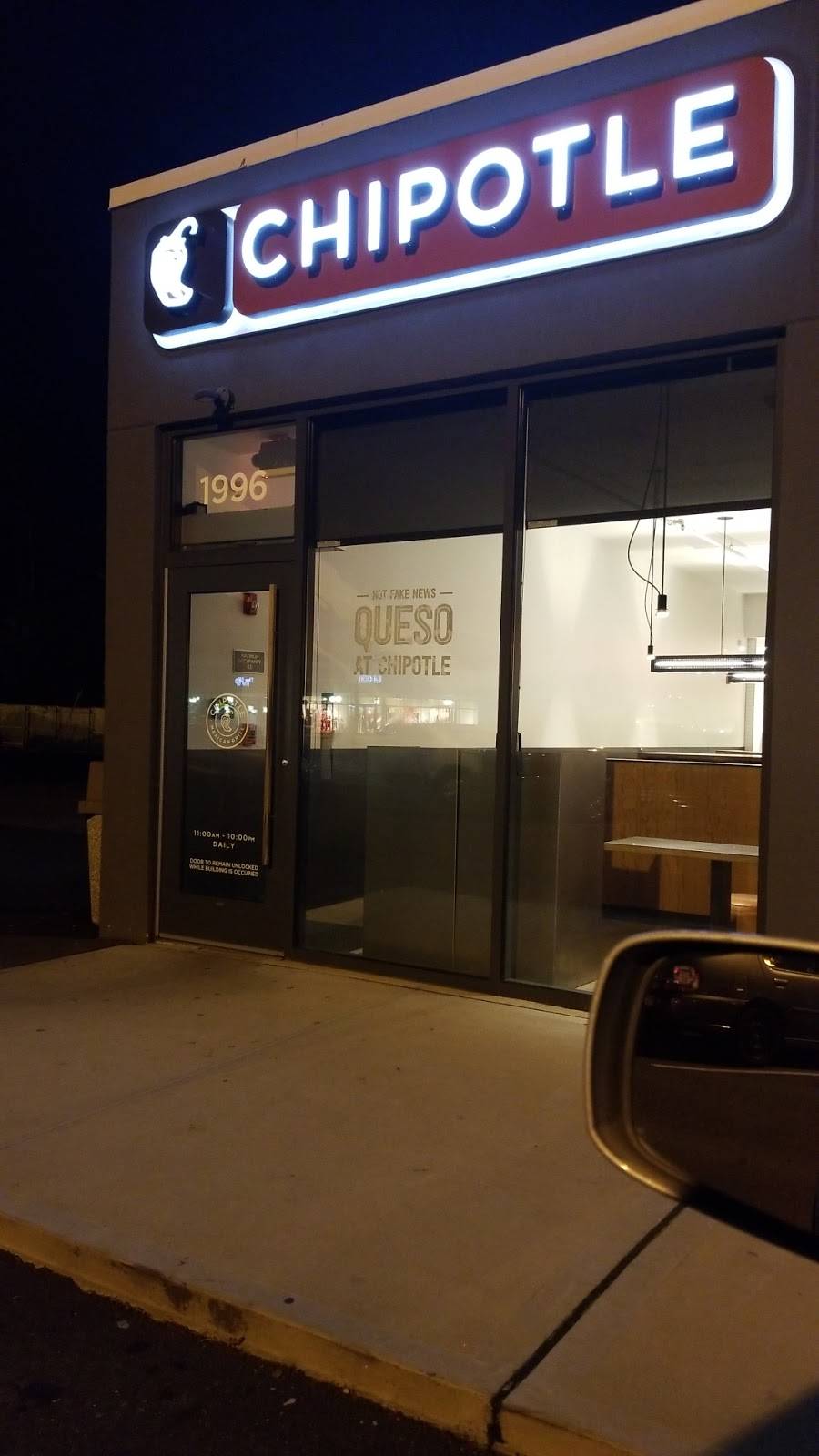 Chipotle Mexican Grill | restaurant | 1996 Merrick Rd, Merrick, NY 11566, USA | 5168684070 OR +1 516-868-4070