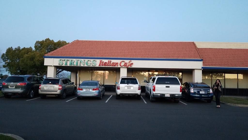 Strings Italian Cafe | restaurant | 9500 Micron Ave Ste 128, Sacramento, CA 95827, USA | 9164541908 OR +1 916-454-1908