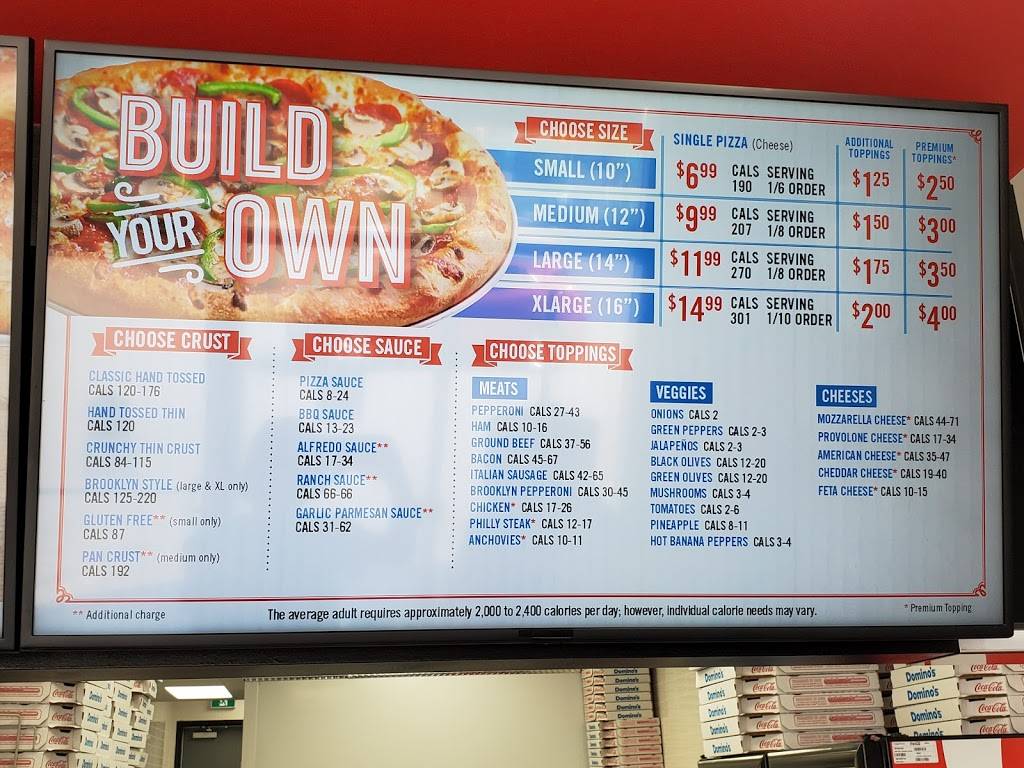 Dominos Pizza | meal delivery | 1303 King St E Unit 2, Oshawa, ON L1H 1J3, Canada | 9055714000 OR +1 905-571-4000