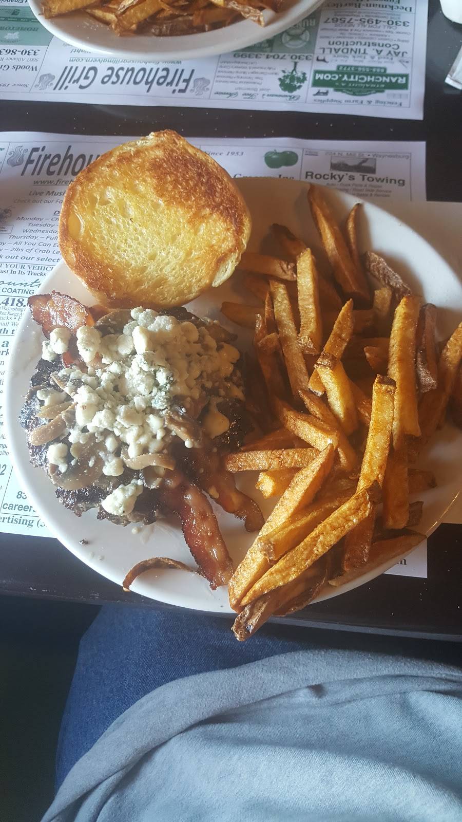 Firehouse Grill | restaurant | 122 N Reed Ave, Malvern, OH 44644, USA | 3308631939 OR +1 330-863-1939