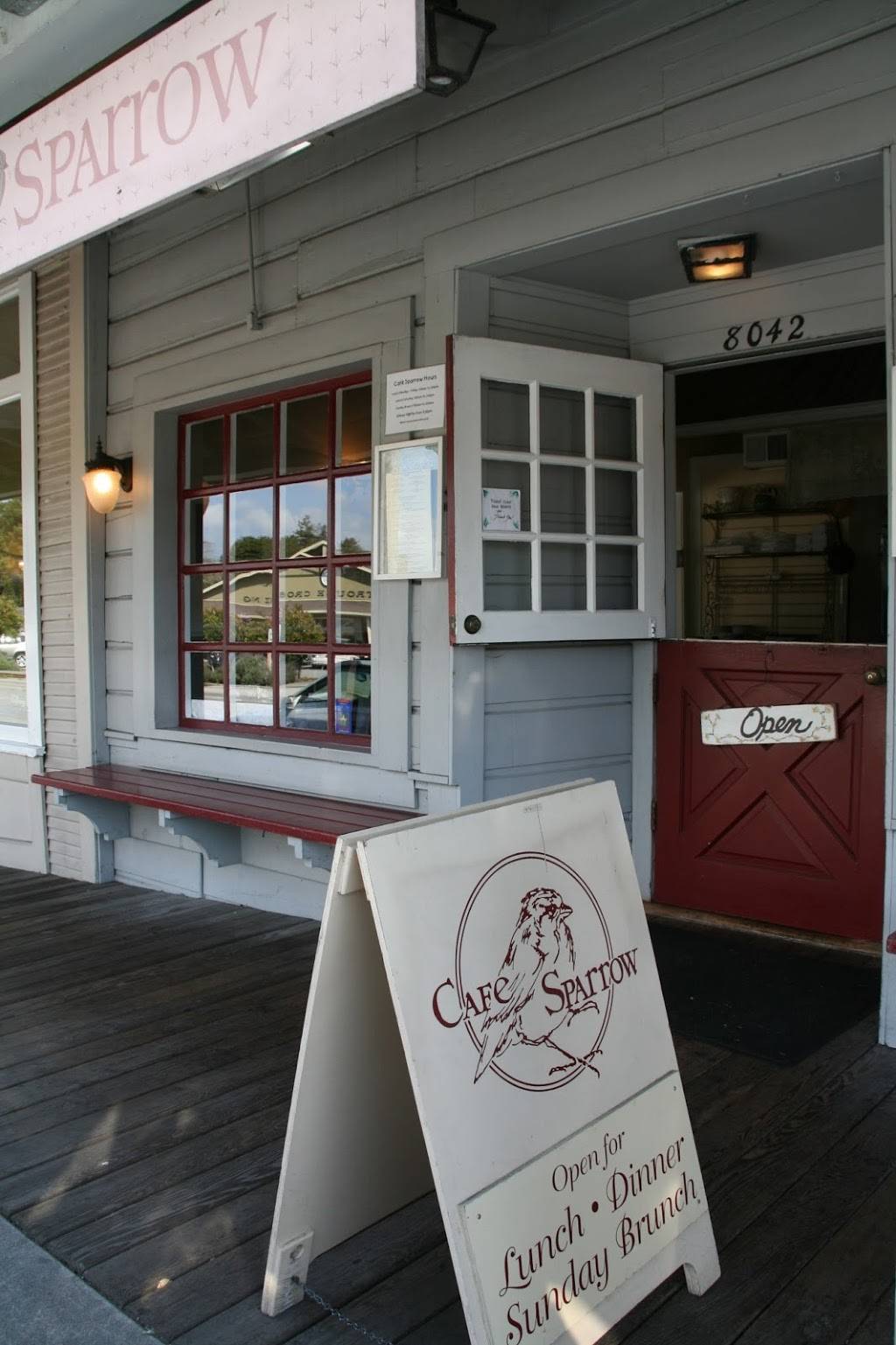 Café Sparrow | restaurant | 8042 Soquel Dr, Aptos, CA 95003, USA | 8316886238 OR +1 831-688-6238