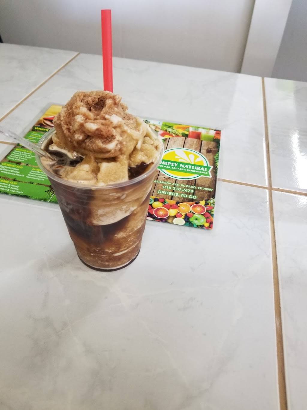 Simply Natural | restaurant | 8766 Alameda Ave, El Paso, TX 79907, USA | 9153162479 OR +1 915-316-2479