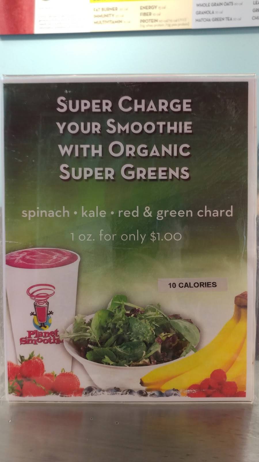 Planet Smoothie | restaurant | 7 Alafaya Woods Blvd #2000, Oviedo, FL 32765, USA | 4079775050 OR +1 407-977-5050