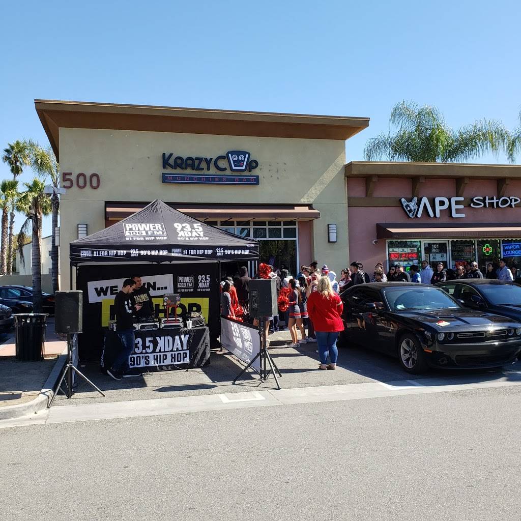 Krazy cup munchies bar | restaurant | 500 N Brookhurst St #102, Anaheim, CA 92801, USA | 7146037405 OR +1 714-603-7405