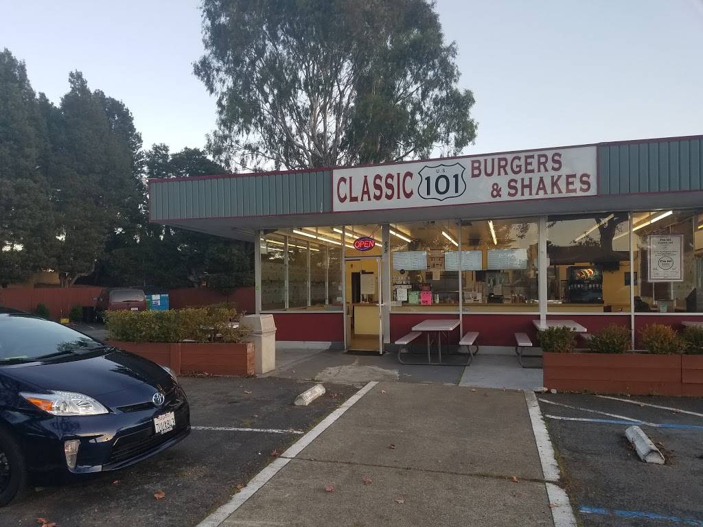 Classic 101 Burgers & Shakes | restaurant | 575 Ralston Ave, Belmont, CA 94002, USA | 6505920505 OR +1 650-592-0505