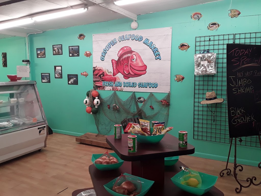 Grouper Seafood Market | restaurant | FLEAMASTERS FLEAMARKET 4135 Dr Martin Luther King Jr Blvd (Blue 89, Fort Myers, FL 33916, USA | 9418226572 OR +1 941-822-6572