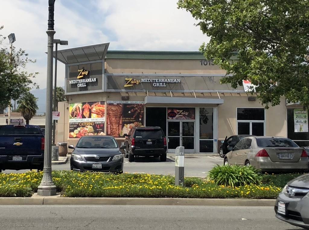 Zaky Mediterranean Grill | restaurant | 1013 W Foothill Blvd, Upland, CA 91786, USA | 9099820700 OR +1 909-982-0700