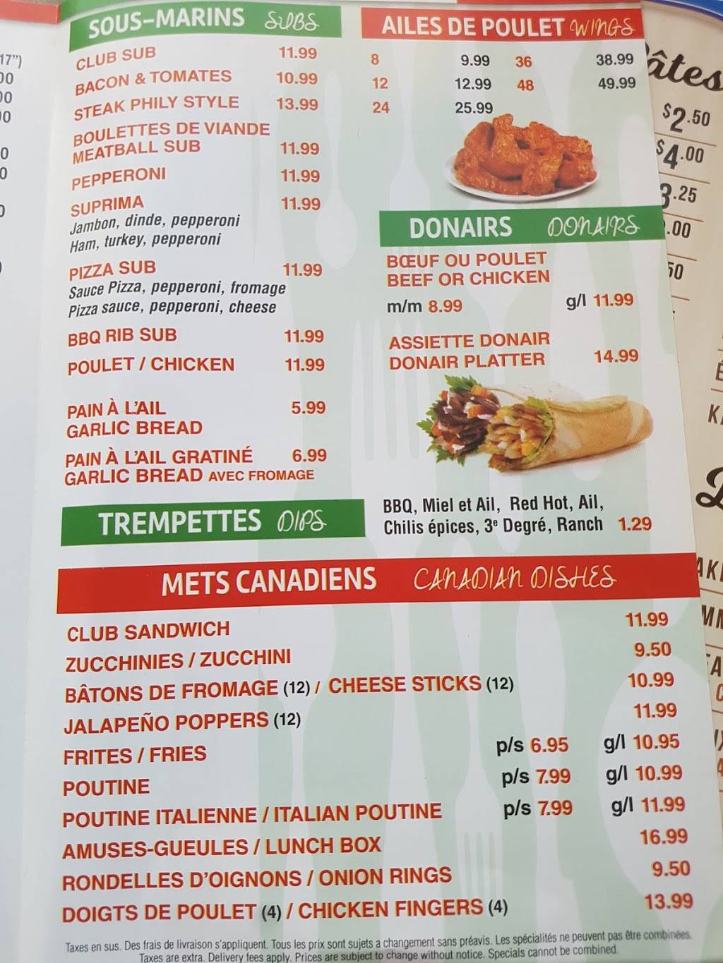 Pizzeria Supreme | restaurant | 267 Rue Front, Gatineau, QC J9H 6Z9, Canada | 8196844749 OR +1 819-684-4749